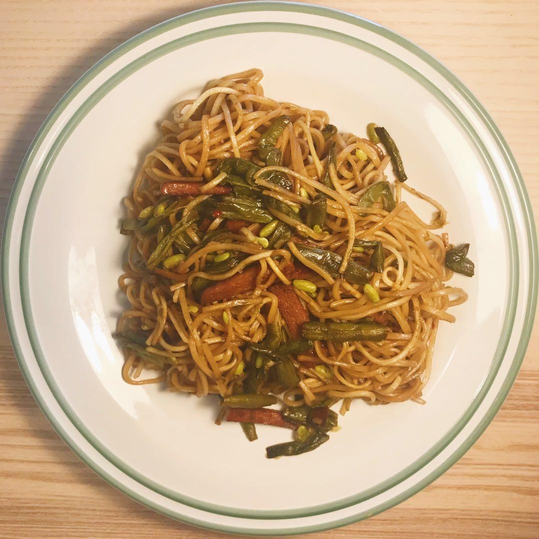 豆角焖面
