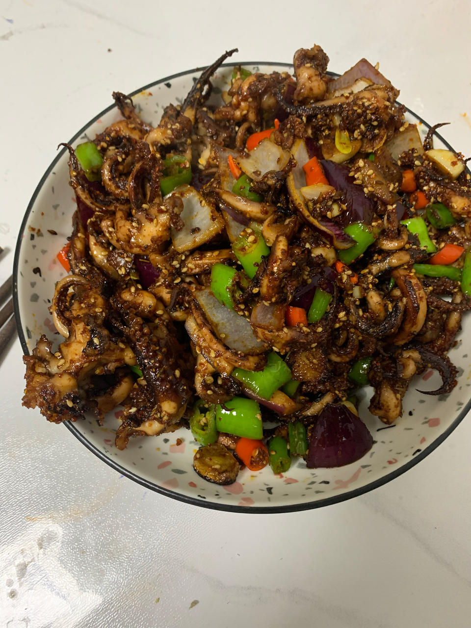 香辣孜然鱿鱼须～下酒 唠嗑神器-0基础一学就会