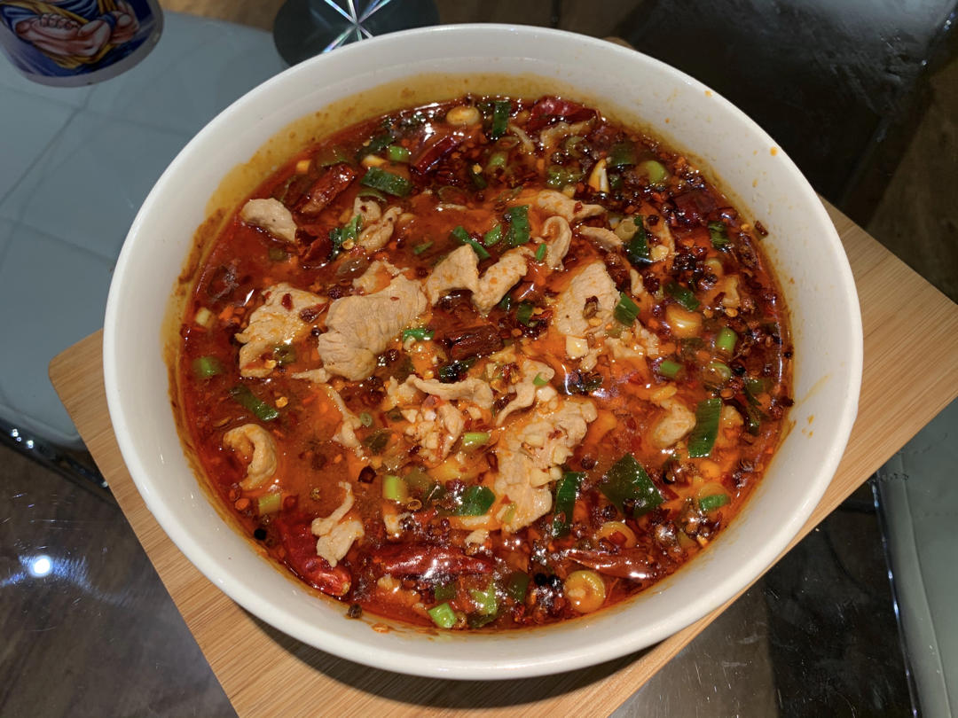 水煮肉片（肯定不翻车）