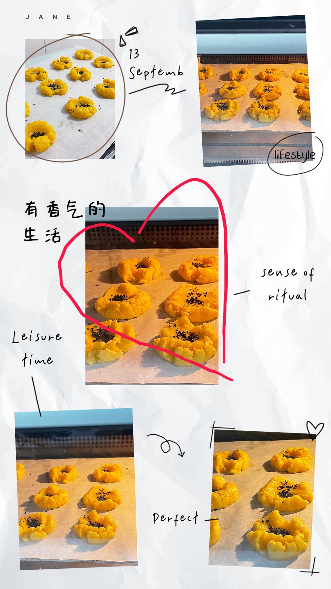 桃酥普通面粉～超简单零失败（老式）