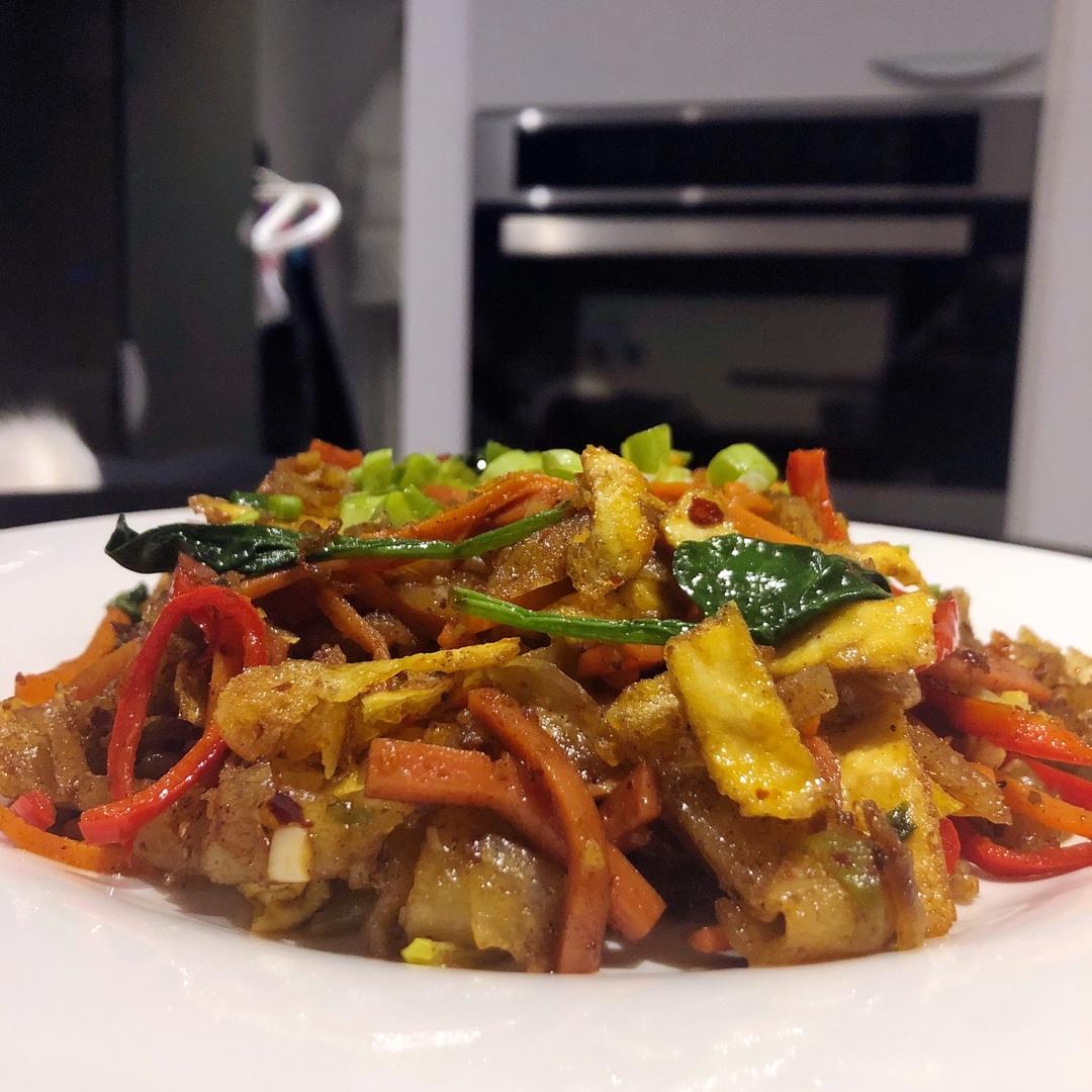 陕西私房炒饼[内附饼丝做法]
