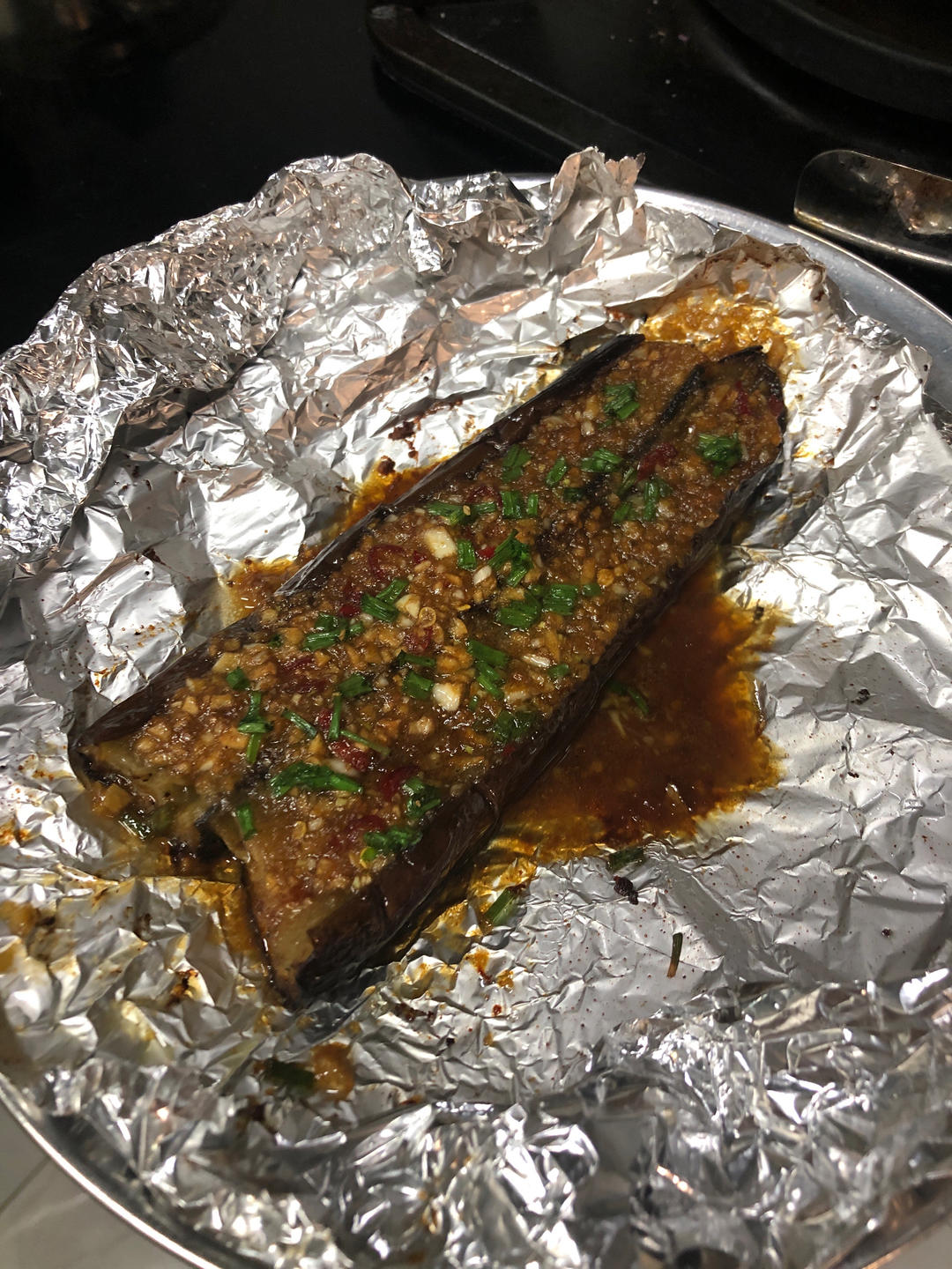 CC招牌菜销魂烤茄子，百吃不厌！