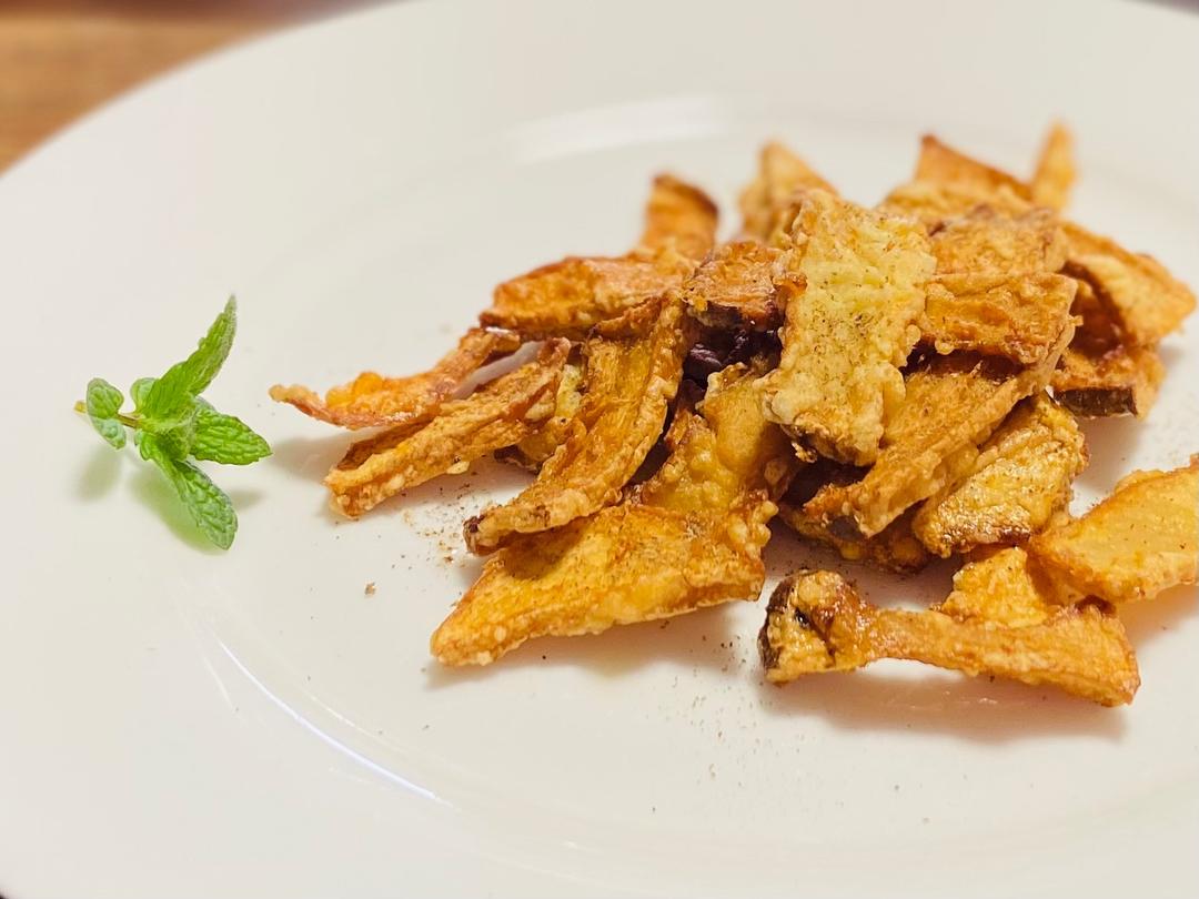 椒盐杏鲍菇的做法