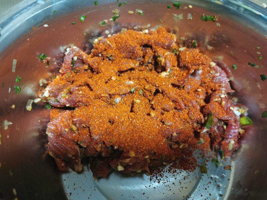 腌制麻辣牛肉(火锅、烧烤)