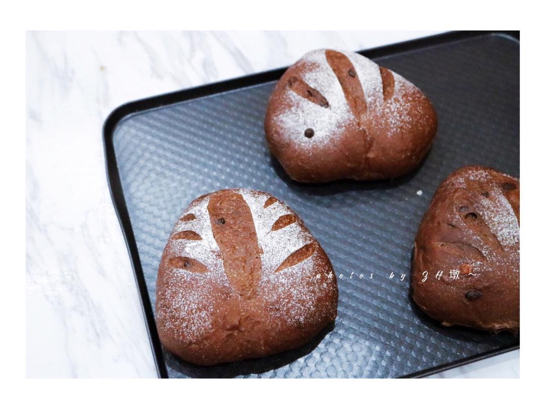 巧克力蔓越莓软欧