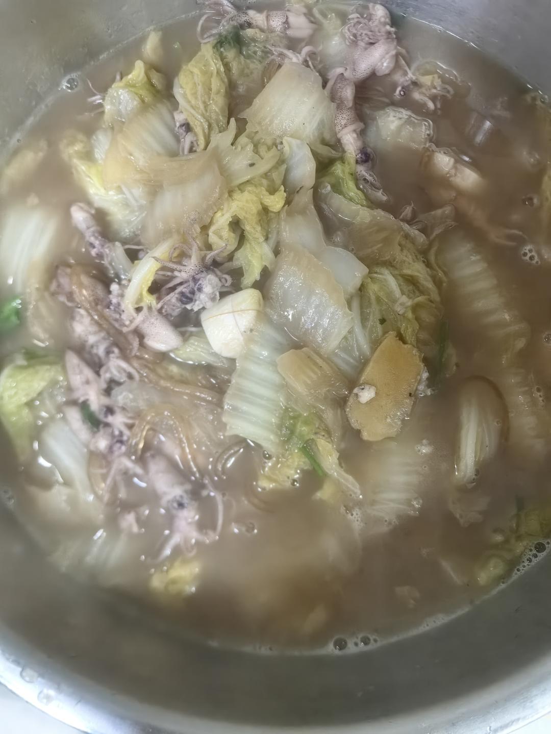 白菜炖海兔—鲜美无敌