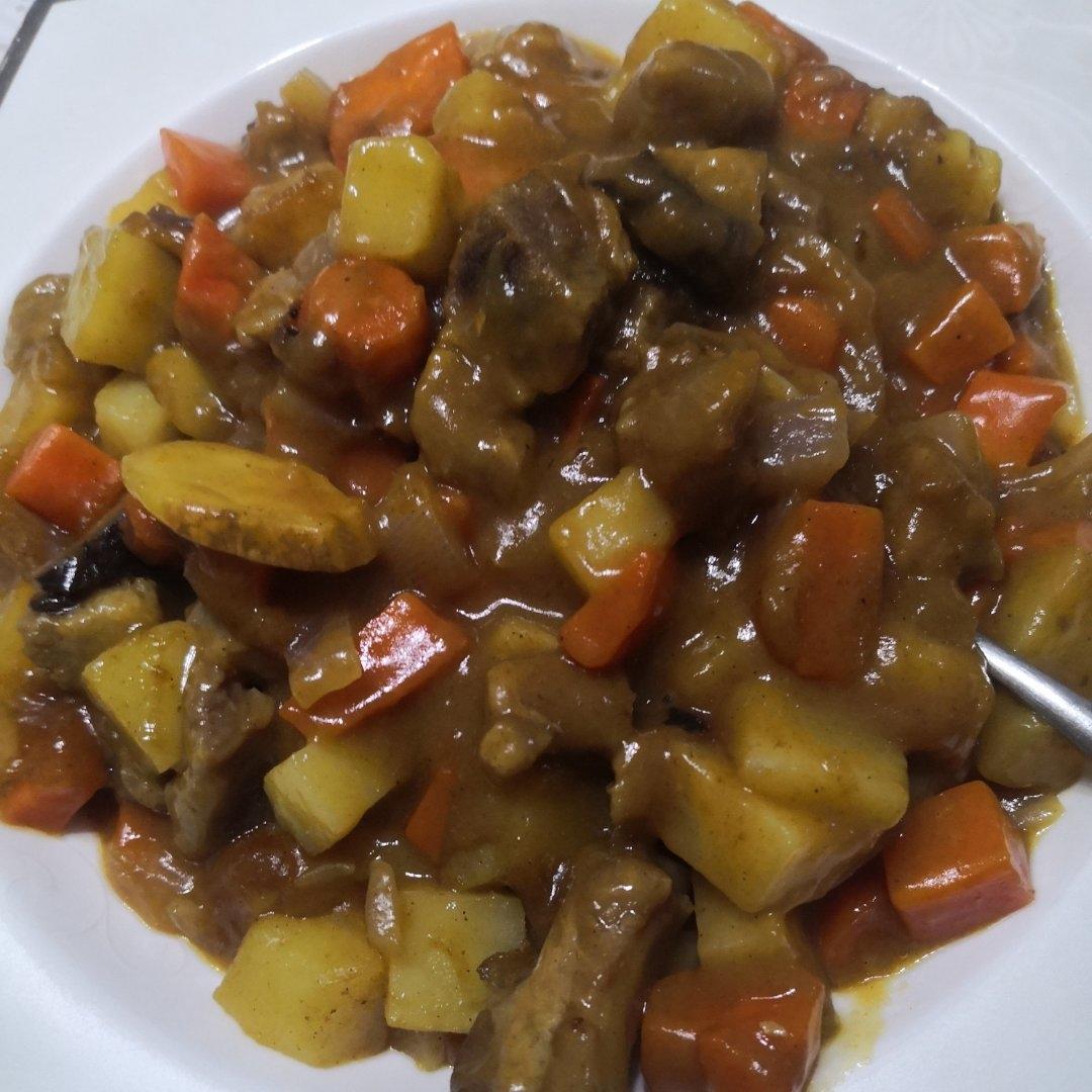 咖喱牛肉