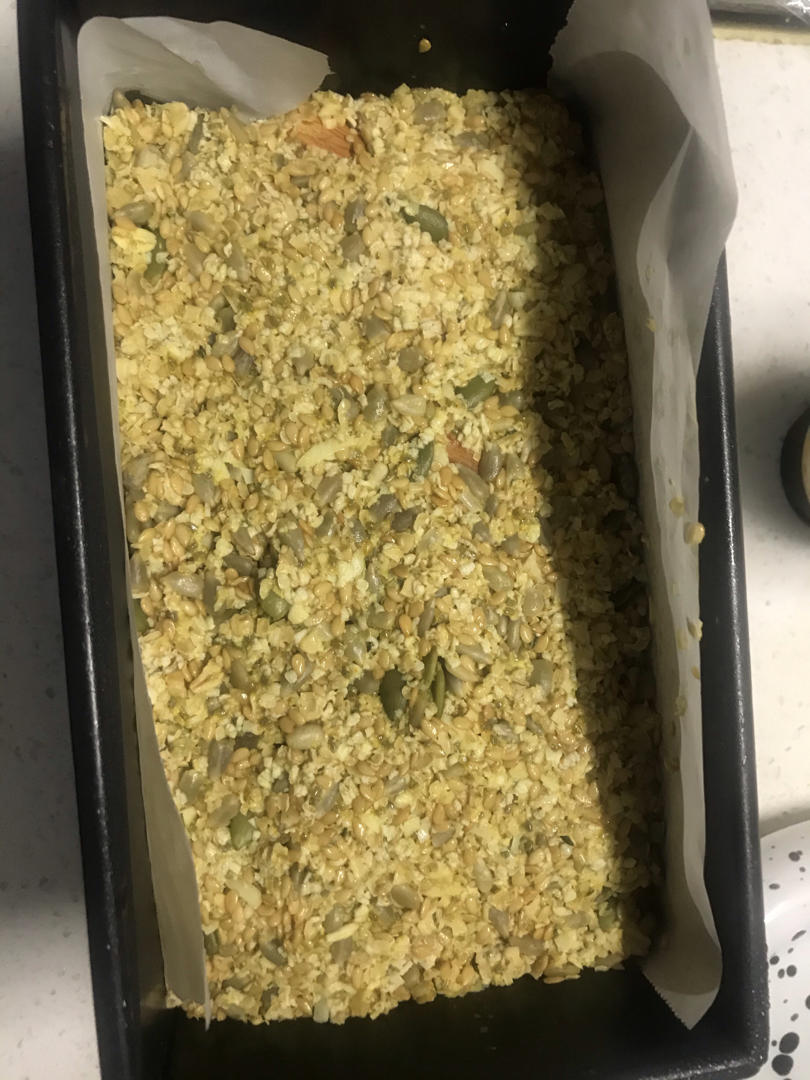 无面粉高纤能量面包丨健康·烘焙