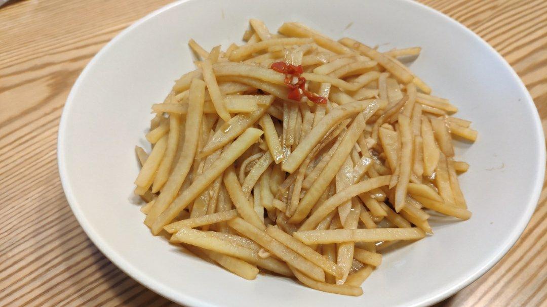 🌶️5分钟搞定“酸辣土豆丝”超级好吃开胃