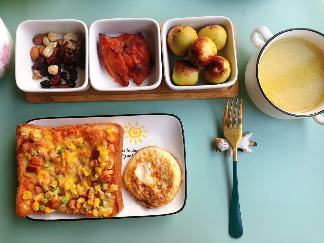 家有小学生，每日早餐记录