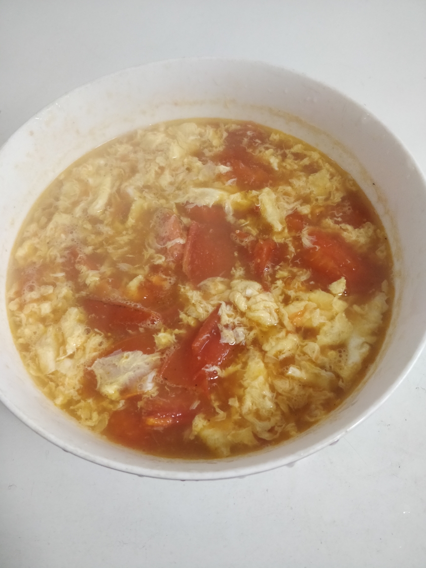超浓郁的西红柿鸡蛋汤的做法 步骤18