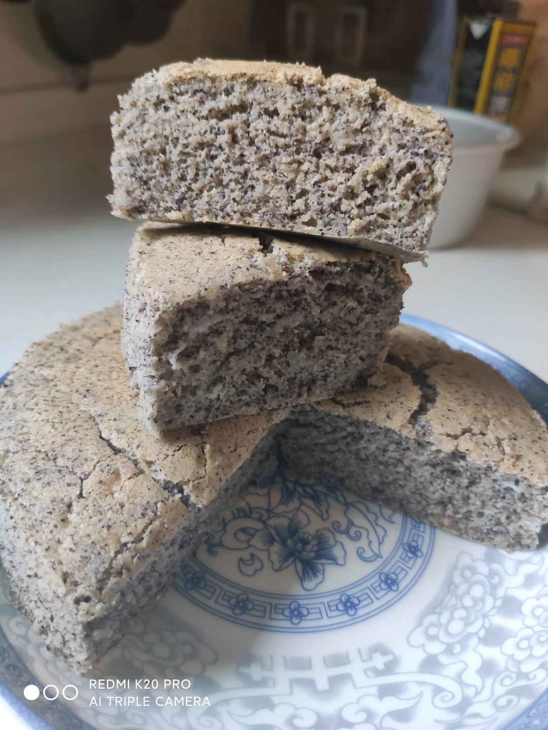 可蒸可烤的黑米糕