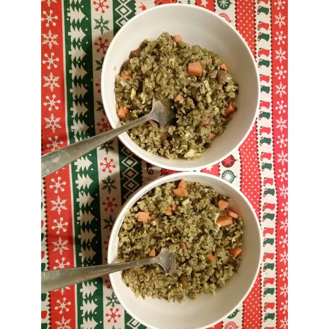可能是最好吃系列--橄榄菜炒饭