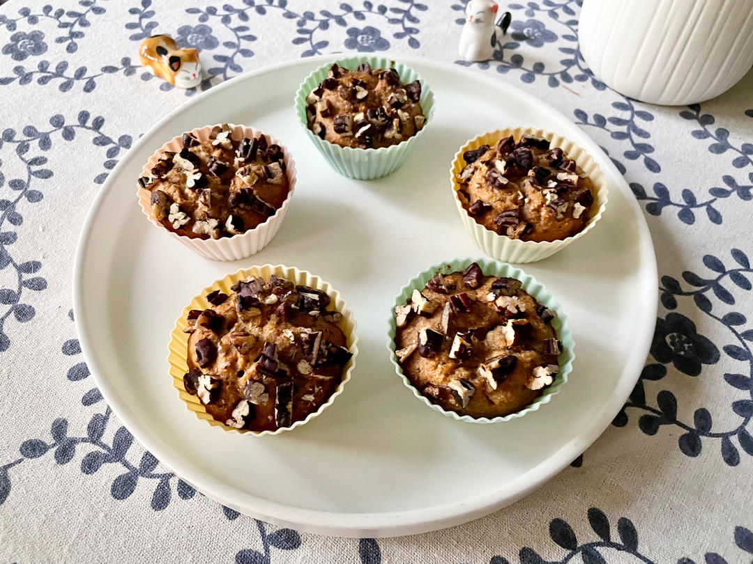 免打发‼️低糖低脂 ｜ 香蕉全麦磅蛋糕