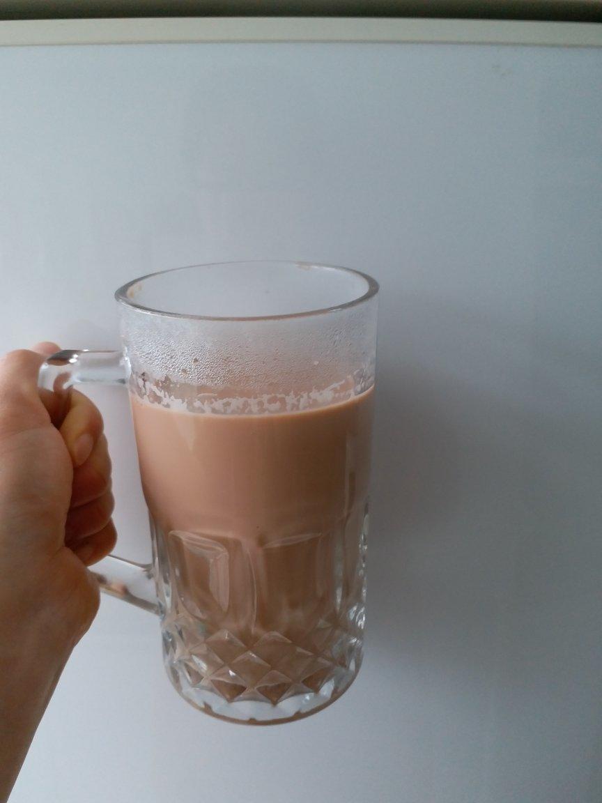 [山姆牛奶]之玫瑰普洱奶茶