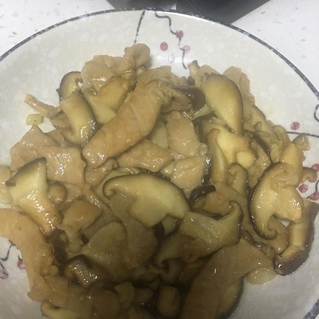 香菇炒肉