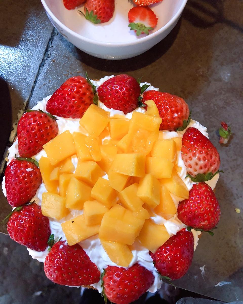 可可戚风裸蛋糕 6寸