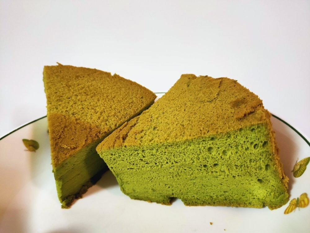 🍵清新治愈抹茶戚风——不容易消泡的秘密