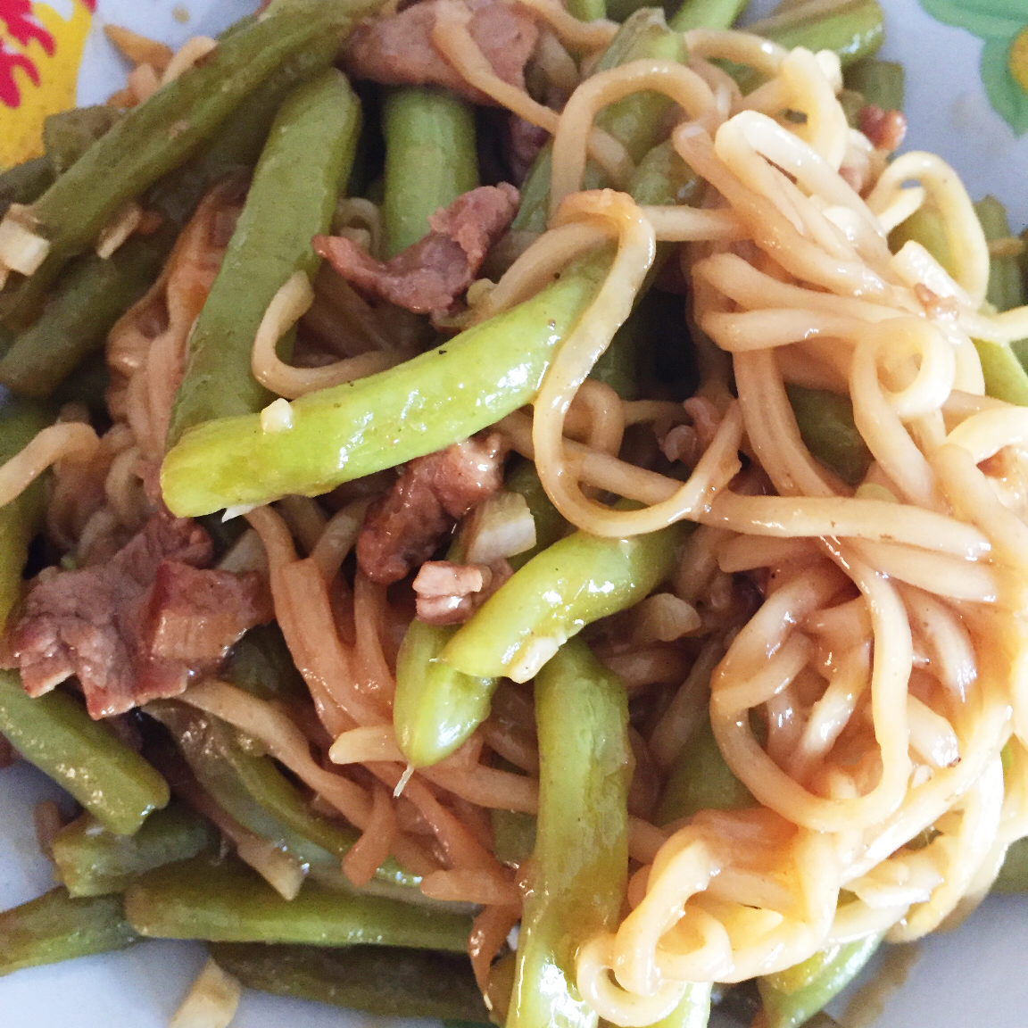 豆角焖面