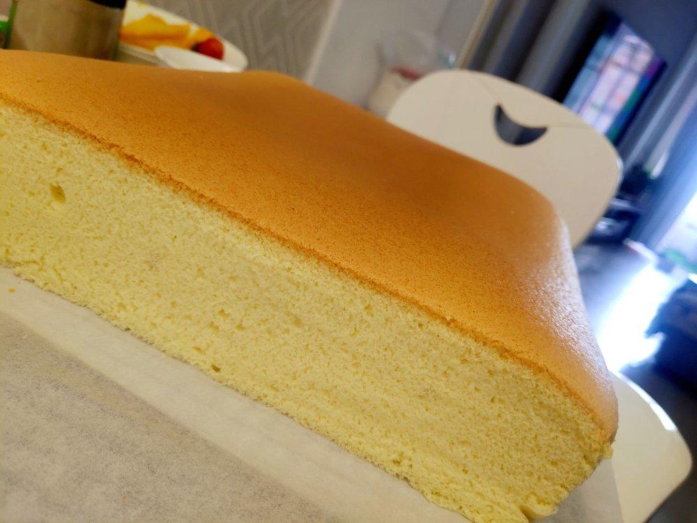 古早味蛋糕......烫面水浴法（28*28）