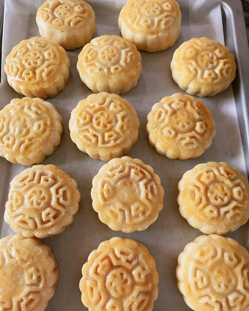 《Tinrry+》奶黄拉丝月饼（外酥内软）