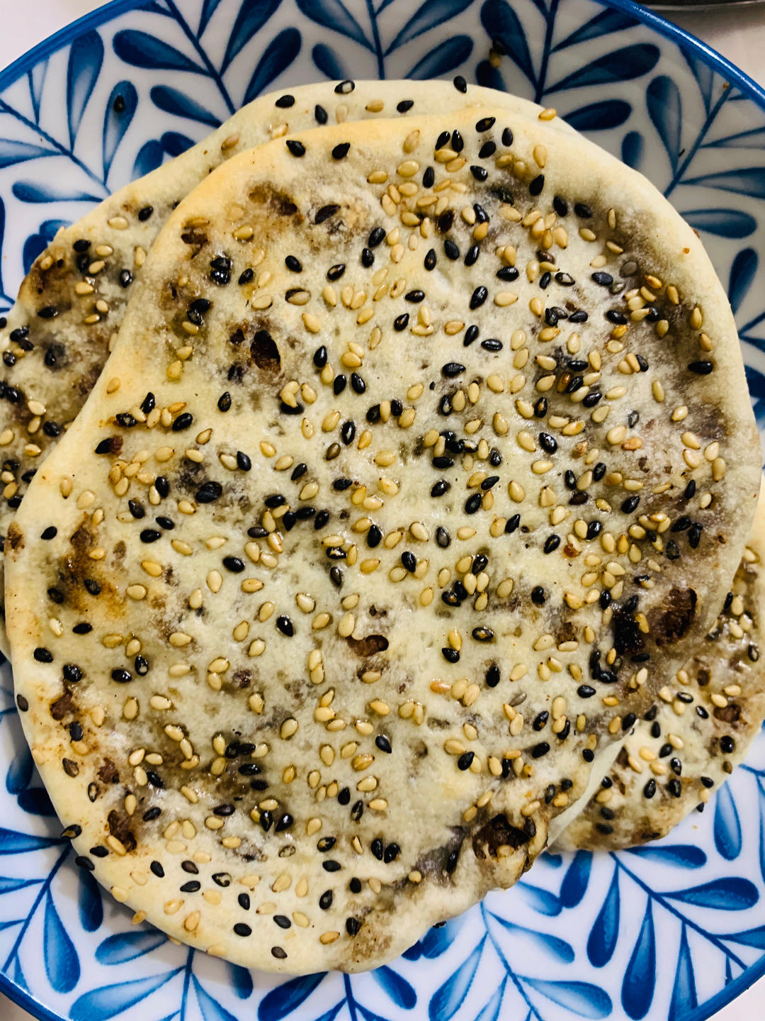 嗄嘣脆的梅干菜肉烧饼