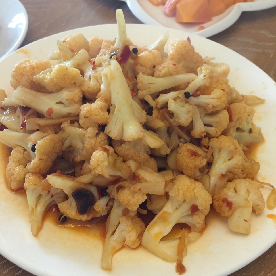 很“浪费”米饭的家常菜之一-------干锅菜花