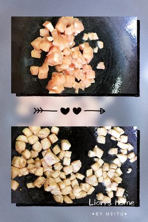 欧阳娜娜“同款蛋炒饭”不用一粒米，营养又好吃，减脂必学的做法 步骤6