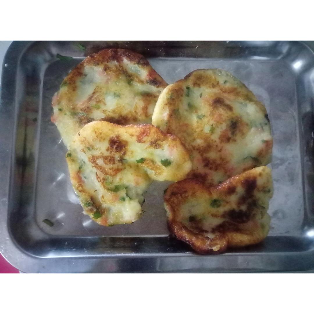 土豆火腿早餐饼