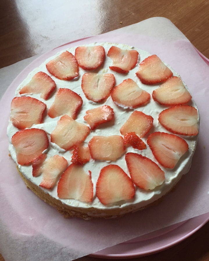 8寸草莓生日蛋糕