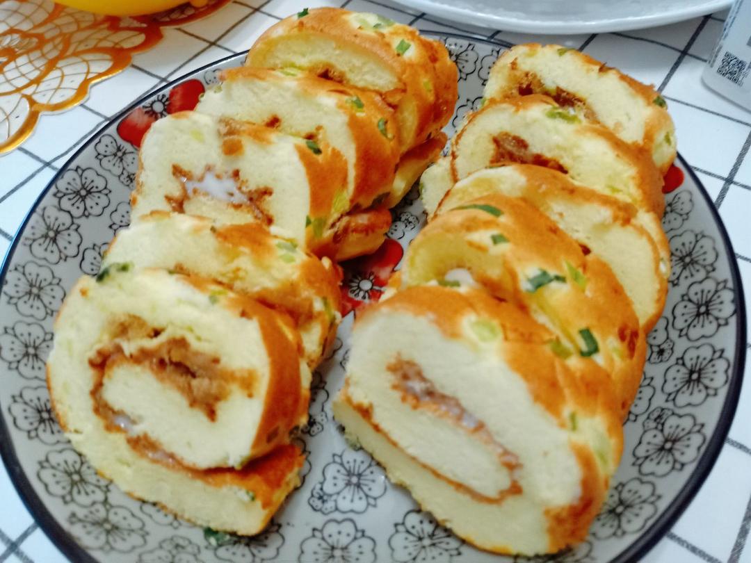 怎么卷都不裂的肉松蛋糕卷