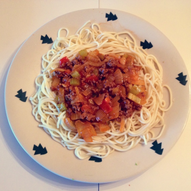 番茄肉酱意面