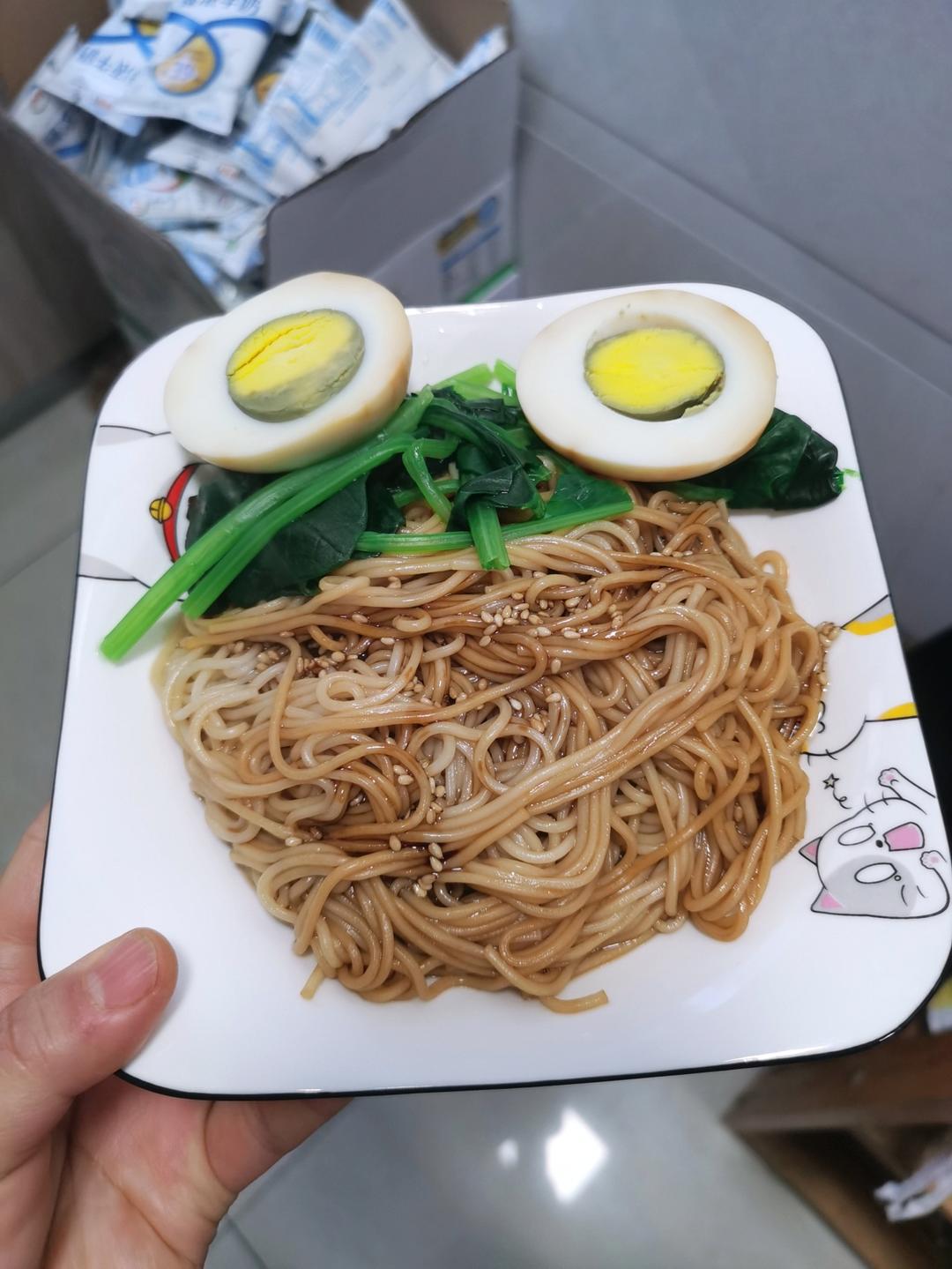 10分钟搞定的一碗葱油拌面