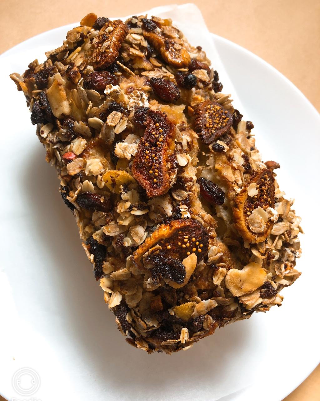 暖香燕麦苹果快手面包丨健康·烘焙