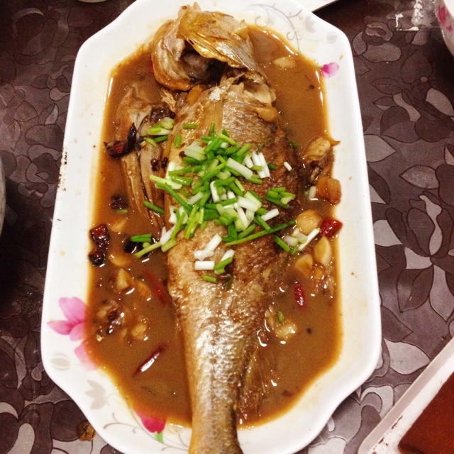 红烧大黄花鱼