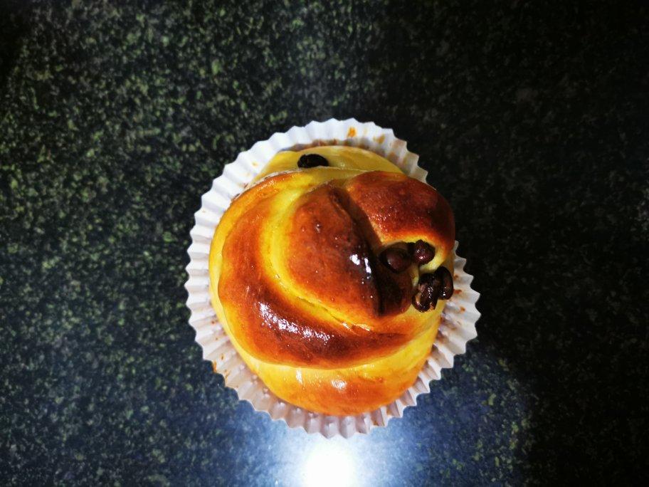 蜜豆面包卷甜甜