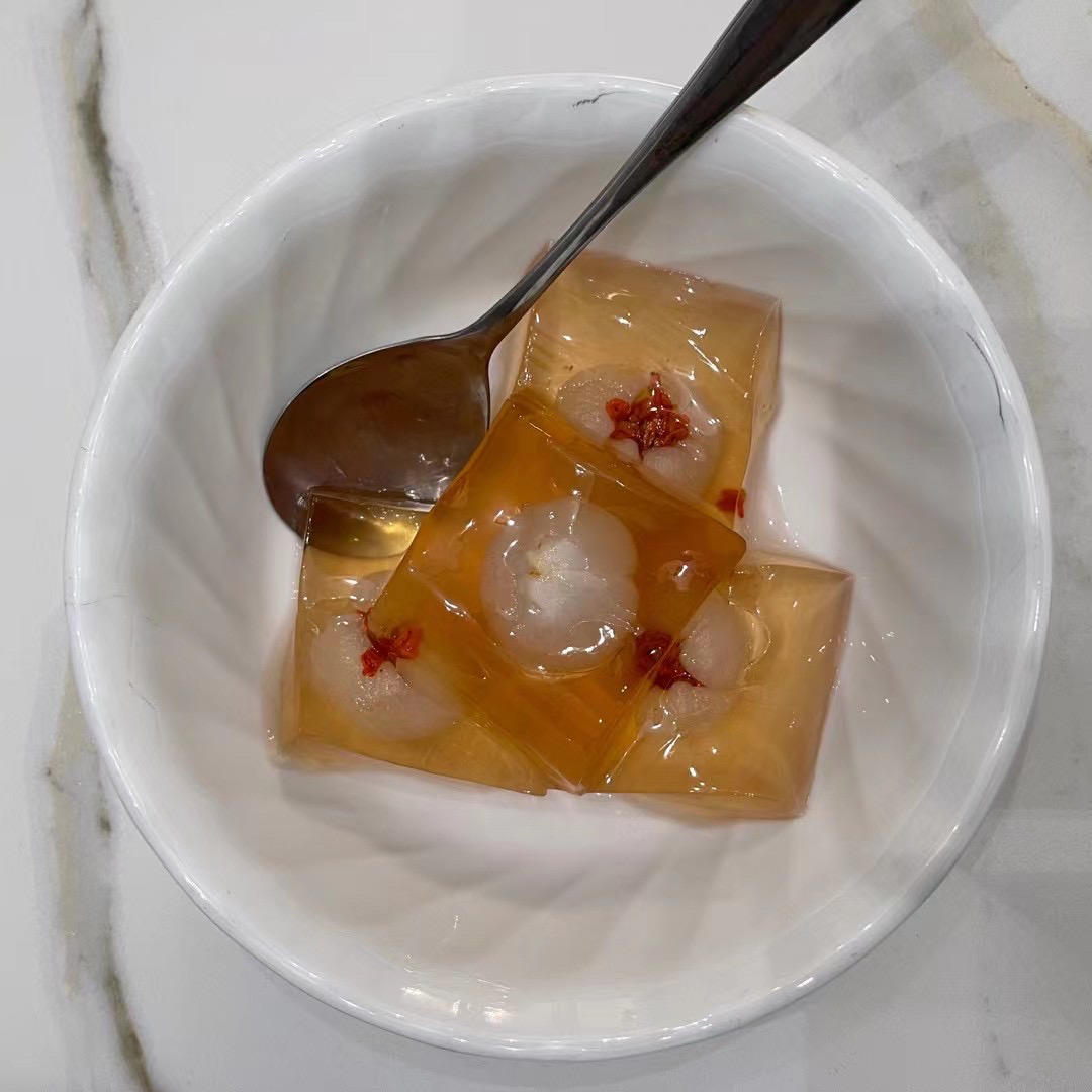 荔枝冰粉  水信玄饼