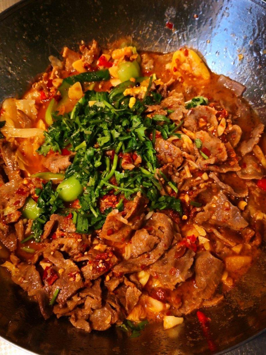 水煮牛肉