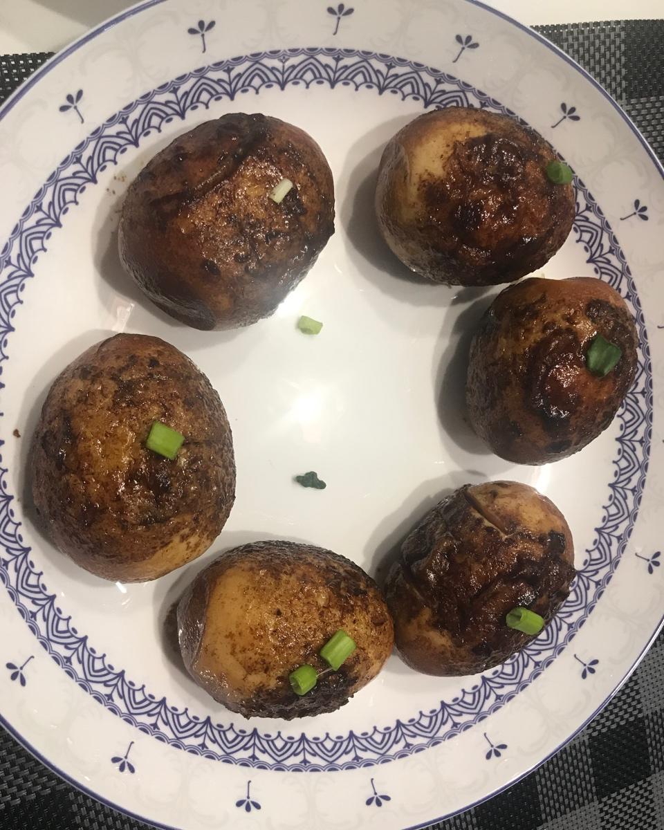 虎皮蛋（爱吃卤鸡蛋的不容不过～）