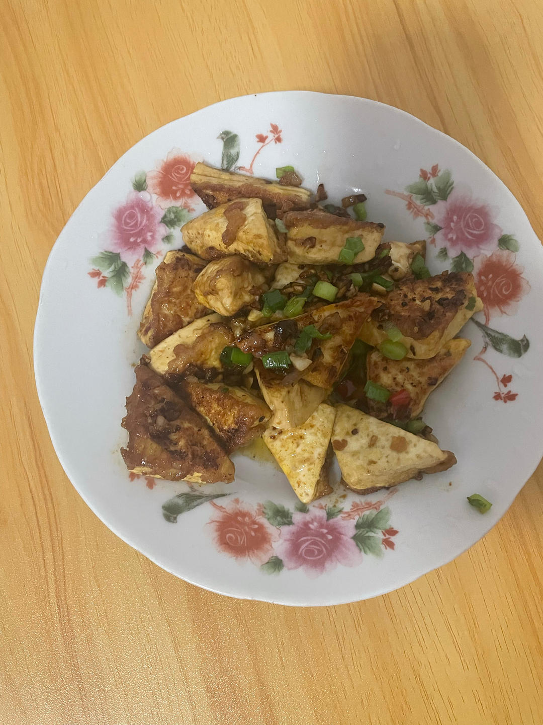 焖煎豆腐