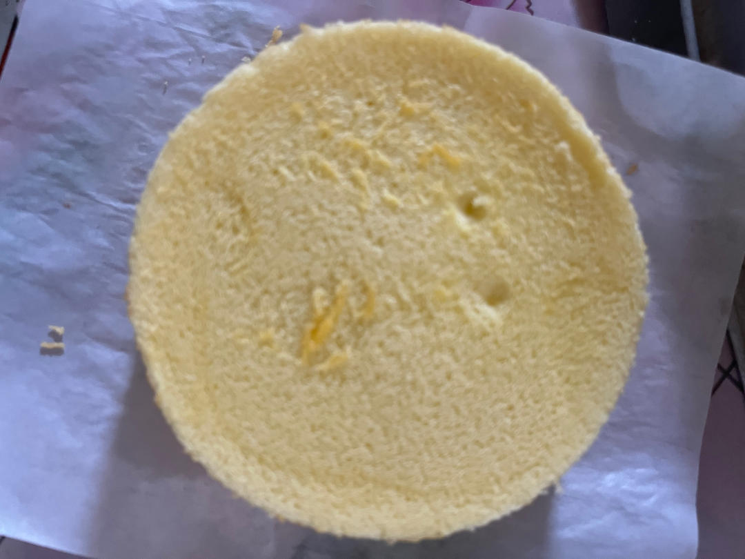 一次成功的酸奶戚风蛋糕（8寸）