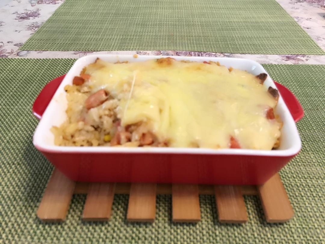 番茄鸡肉浓情焗饭【两人份】