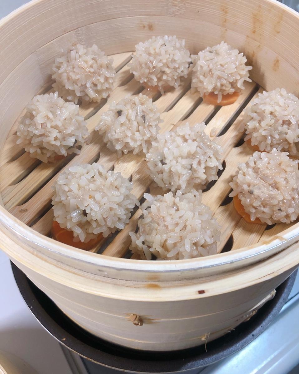 蒸糯米丸子