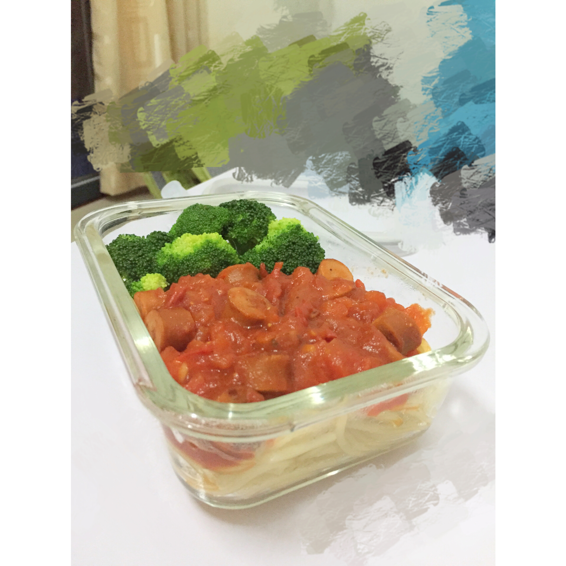 番茄肉酱意大利面