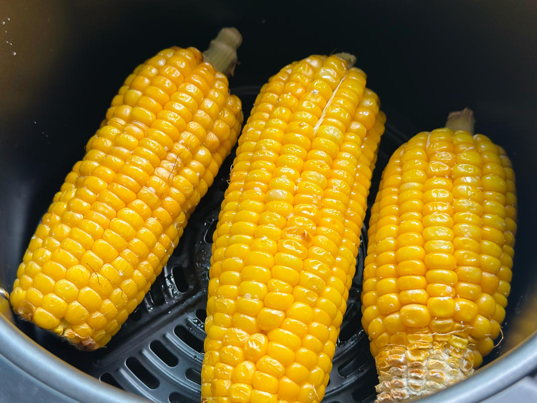超简单的空气炸锅·烤玉米