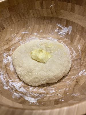 可贩售级别的免揉面包5⃣️：葱香芝士肉松包的做法 步骤5