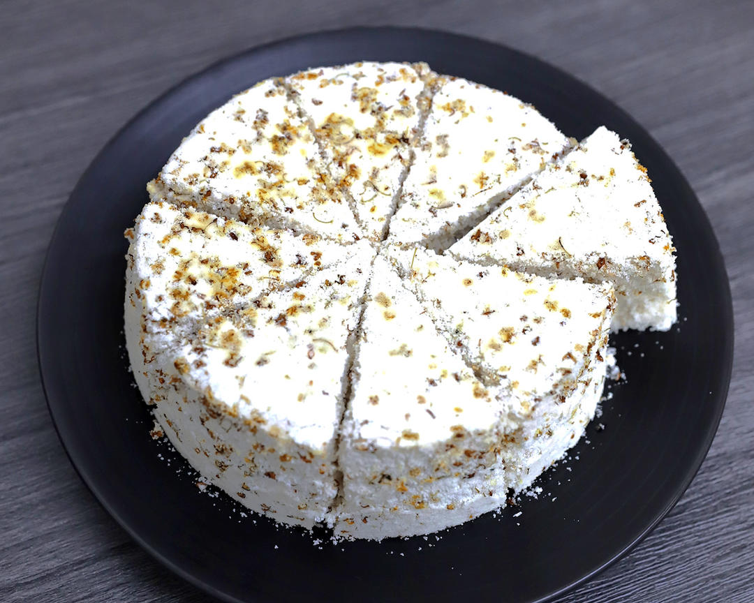 桂花松糕的做法