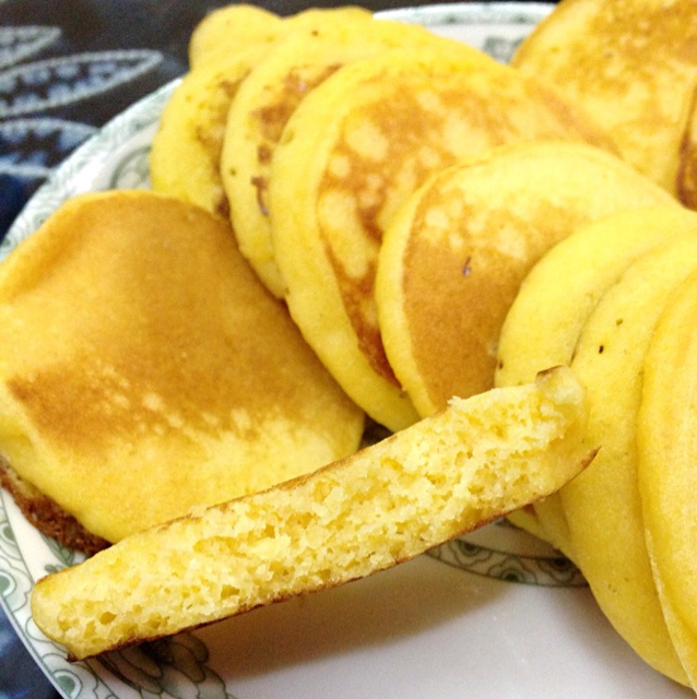 奶香玉米饼