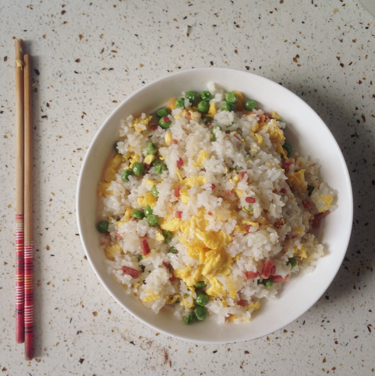 培根火腿蛋炒饭