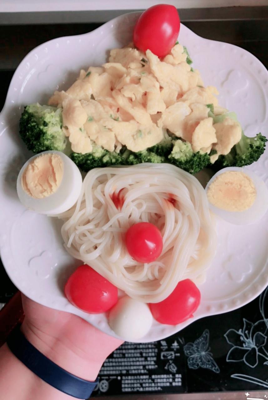 小丑趣味早餐
